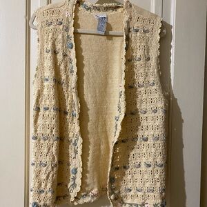 Koret Sleeveless Tan Knit Top